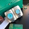 Rolex Oyster Perpetual 31/41 mm SS/SS Tiffany Blue/Stk