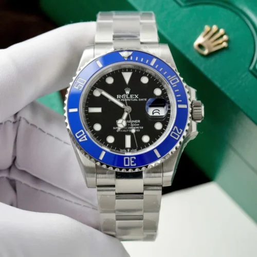 Replica Rolex Submariner 41mm Black Dial 126619LB photo review