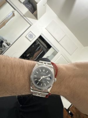 Replica Rolex Datejust 36mm Black Dial 116234 photo review
