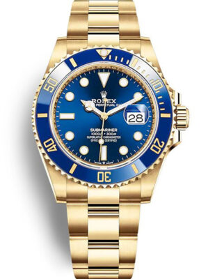 Replica Rolex Submariner 41mm Blue Dial 126618LB photo review