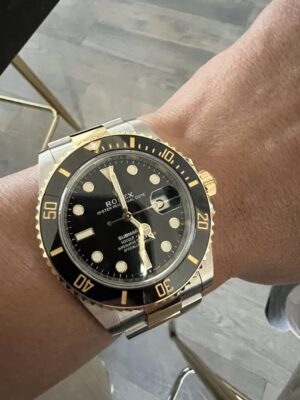 Replica Rolex Submariner 41mm Black Dial 126613LN photo review