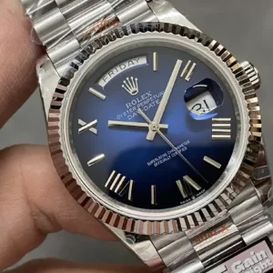 Superkloon Rolex Day-Date 40 mm Ombre Blue Dial 228239