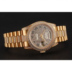 Superclone Rolex Day-Date 37mm Gold Dial 1453956