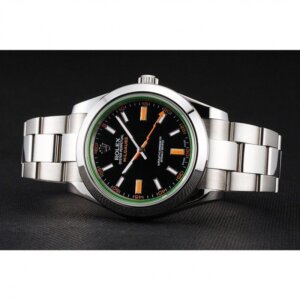 Superloon Rolex Milgauss 41mm Zwarte Wijzerplaat REP016836