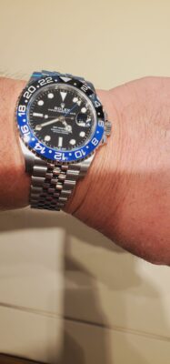 Replica Rolex GMT-Master II 126710BLNR “Batman” 41mm photo review