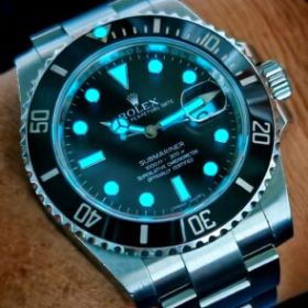 Replica Rolex Submariner 40mm Black Dial 116610LN photo review