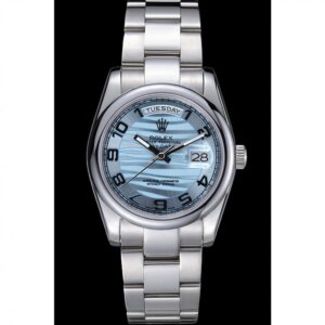Rolex Day-Date 36 mm blauwe wijzerplaat 7470