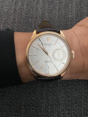 Replica Rolex Cellini 38mm White Dial 622725 photo review