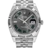 Superclone Rolex Datejust 41mm Cadran Rhodium 126334 “Wimbledon” Flutted / Jubilee