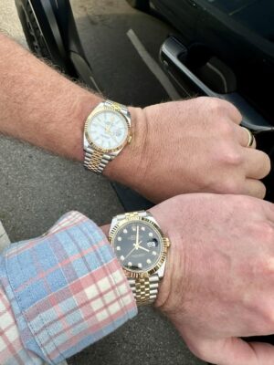 Replica Rolex Datejust 36mm Black Dial 116231-3 photo review
