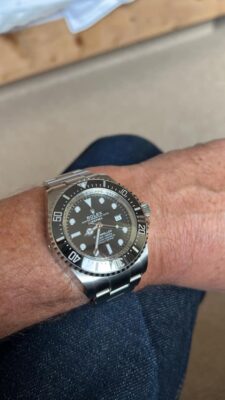 Replica Rolex Deepsea 44mm D-Blue Dial 116660 photo review