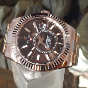 Superclone Rolex Sky-Dweller 42 mm Chocolate Dial 336935