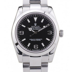 Superkloon Rolex Explorer 36 mm zwarte wijzerplaat SRL156 14270
