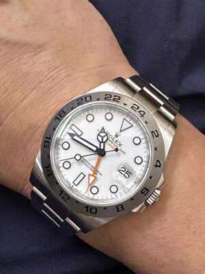 Replica Rolex Explorer II 42mm Black Dial 216570 BKSO photo review