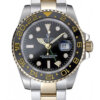 Superclone Rolex GMT-Master II 40 mm schwarzes Zifferblatt 80295