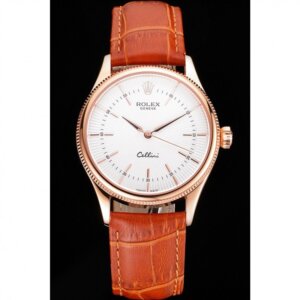 Superloon Rolex Cellini 38mm Witte Wijzerplaat REP016801