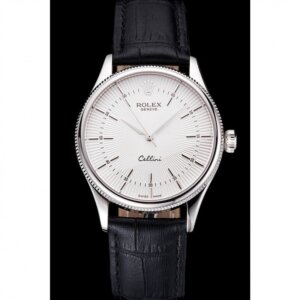 Superclone Rolex Cellini 38mm met witte wijzerplaat REP016805