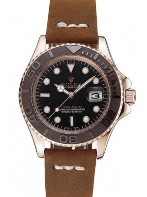 Replica Rolex Yacht-Master 41mm Black Dial 1453860 photo review