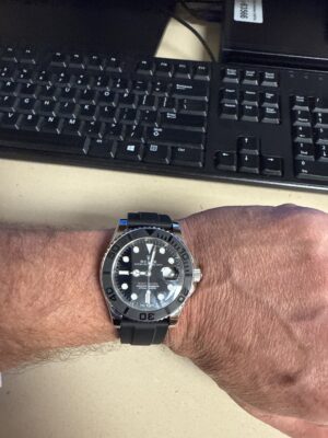 Replica Rolex Yacht-Master 42mm Black Dial 226659 photo review