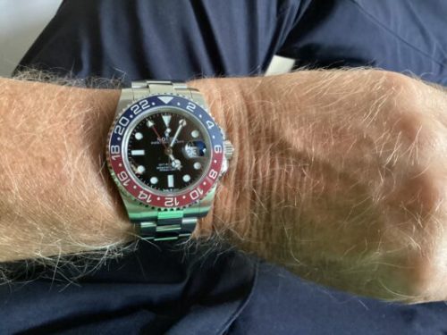 Replica Rolex GMT-Master II 40mm 126710BLRO “Pepsi” Oyster photo review