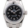 Rolex Explorer 26 mm zwarte wijzerplaat 98089