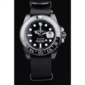Rolex GMT-Master II Superclone de 40 mm con esfera negra REP016827