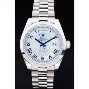 Rolex Day-Date 40mm met witte wijzerplaat RL197