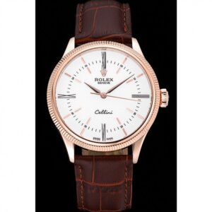 Superclone Rolex Cellini 39mm met witte wijzerplaat 622655