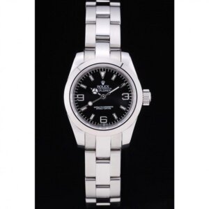 Superkloon Rolex Explorer 26 mm zwarte wijzerplaat SLR157