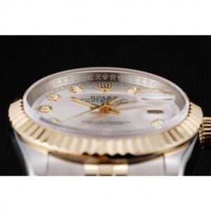 Superclone Rolex Datejust 36mm met witte wijzerplaat SRL10