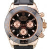 Rolex Daytona 39 mm zwarte wijzerplaat REP016831