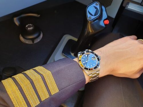 Replica Rolex Submariner 40mm Black Dial 116610LN photo review