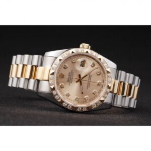 Superclone Rolex Datejust 36 mm Goldzifferblatt SRL41
