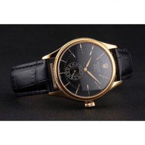 Superclone Rolex Cellini 38mm Black Dial REP016806