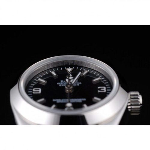Replica Rolex Explorer 26mm Black Dial 98089 photo review