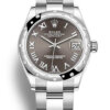 Rolex Datejust 31mm Donkergrijze wijzerplaat 278344RBR