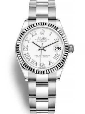 Replica Rolex Datejust 31mm White Dial 278274 photo review