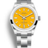 Rolex Oyster Perpetual Lady 31mm Yellow Dial 277200