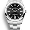 Rolex Oyster Perpetual Lady 34 mm Cadran noir 124200
