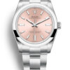 Rolex Oyster Perpetual Lady 34mm Cadran Rose 124200