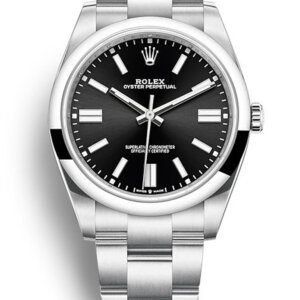 Rolex Oyster Perpetual 41mm Cadran noir 124300