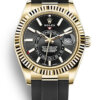 Rolex Sky-Dweller 42mm Zwarte Wijzerplaat 326238