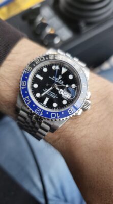Replica Rolex GMT-Master II 126710BLNR “Batman” 41mm photo review