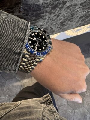 Replica Rolex GMT-Master II 126710BLNR “Batman” 41mm photo review