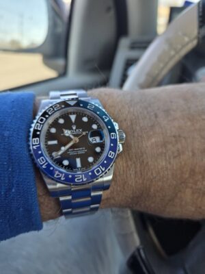 Replica Rolex GMT-Master II 126710BLNR “Batman” 41mm photo review