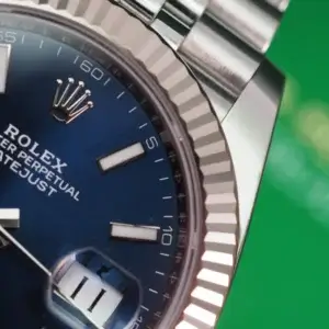 Rolex Datejust 41mm Blauwe Wijzerplaat 126334 Jubileum
