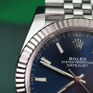 Rolex Datejust 41mm Blauwe Wijzerplaat 126334 Jubileum