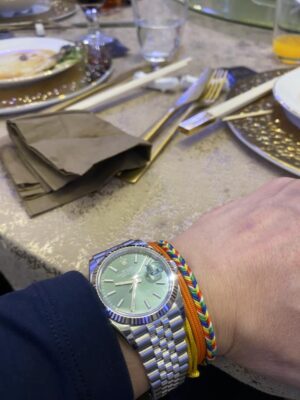 Replica Rolex Datejust 41mm Green Dial 126334 Jubilee photo review