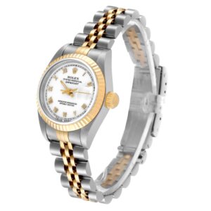Rolex Lady-Datejust 26mm Witte Wijzerplaat 69173