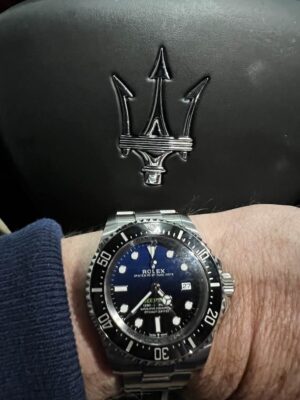 Replica Rolex Deepsea 44mm Black Dial 116660 photo review